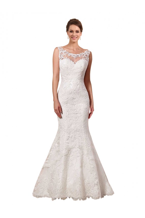 Sleeveless Ivory Mermaid Sweetheart Wedding Dresses Lincoln