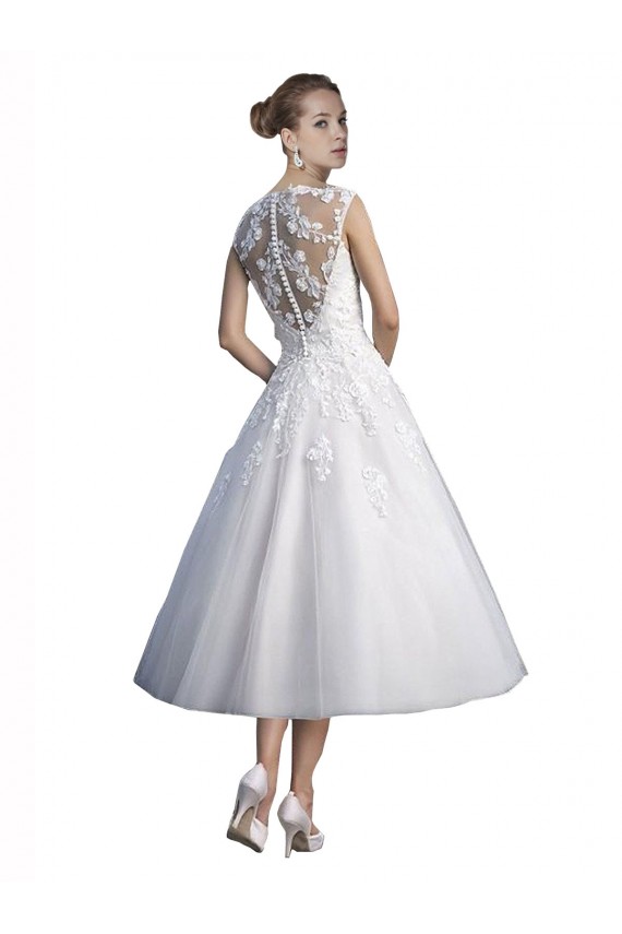 Sleeveless Ivory A-Line Sweetheart Beach Wedding Dress Lincoln