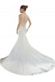 Sleeveless Ivory Mermaid Sweetheart Beach Wedding Gowns Lincoln