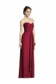 Sleeveless Burgundy A-Line Sweetheart Formal Dress / Bridesmaid Dress Lincoln