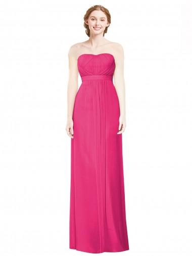 Sleeveless Azalea A-Line Strapless Bridesmaid Dress Lincoln