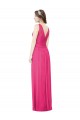 Sleeveless Azalea Open Back A-Line V-Neck Bridesmaid Dress Lincoln