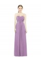 Sleeveless Dark Lavender A-Line Sweetheart Bridesmaid Dress Lincoln