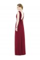 Sleeveless Royal Blue A-Line V-Neck Bridesmaid Gowns Lincoln