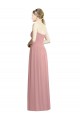 Sleeveless Dusty Pink A-Line Sweetheart Bridesmaid Dress / Evening Dress Lincoln