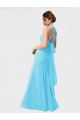 Sleeveless Black Mermaid Halter Neck Bridesmaid Dress / Evening Dress Lincoln