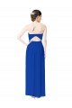 Sleeveless Royal Blue Open Back Sheath Sweetheart Bridesmaid Dress Lincoln