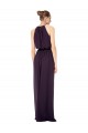 Sleeveless Pink A-Line Chiffon Spaghetti Straps Bridesmaid Dress Lincoln