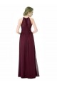 Sleeveless Black A-Line Halter Neck Formal Dress / Bridesmaid Dress Lincoln