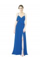 Sleeveless Royalty A-Line Spaghetti Straps Bridesmaid Dress Lincoln