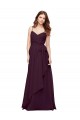 Sleeveless Grape A-Line V-Neck Bridesmaid Dress / Formal Dress Lincoln
