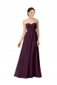 Sleeveless Grape A-Line Sweetheart Bridesmaid Dress / Evening Dress Lincoln