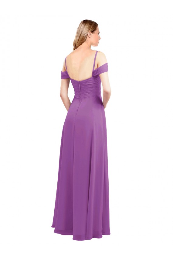 Cold Shoulder Dahlia A-Line Sweetheart Bridesmaid Dress Lincoln