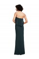 Sleeveless Black Sheath Sweetheart Bridesmaid Dress Lincoln