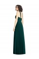 Sleeveless Ever Green A-Line Halter Neck Bridesmaid Dress Lincoln
