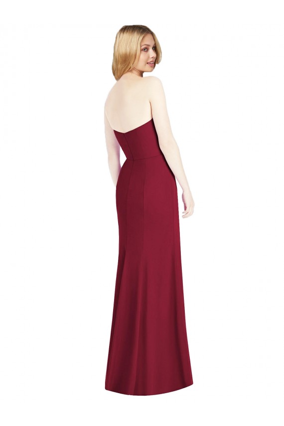 Sleeveless Desert Rose Trumpet Sweetheart Bridesmaid Dress Lincoln