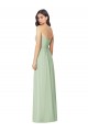Sleeveless Sage Trumpet Strapless Bridesmaid Dress Lincoln