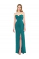 Sleeveless Hunter Trumpet Sweetheart Bridesmaid Dress Lincoln