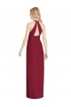 Sleeveless Desert Rose Trumpet Halter Neck Formal Evening Gown / Bridesmaid Dress Lincoln