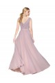 Sleeveless Primrose V-Back A-Line V-Neck Formal Evening Gown / Prom Dress / Bridesmaid Dress Lincoln