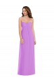 Sleeveless Violet Low Back A-Line Sweetheart Semi Formal Evening Dress / Bridesmaid Dress Lincoln