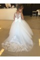 Sleeveless Champagne Ball Gown Sweetheart Flower Girl Dresses Lincoln