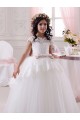 Sleeveless Ivory Ball Gown Sweetheart Flower Girl Dresses Lincoln