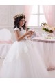 Sleeveless Ivory Ball Gown Sweetheart Flower Girl Dresses Lincoln