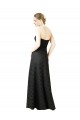 Sleeveless Slate Grey Sheath Sweetheart Bridesmaid Dress Lincoln
