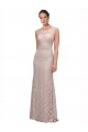 Sleeveless Mermaid Illusion Neck Prom Dress / Bridesmaid Dress Lincoln