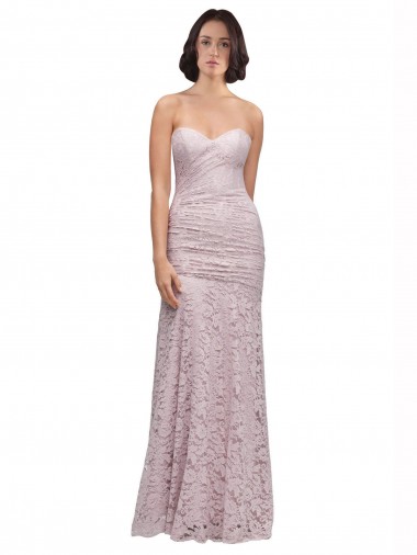 Sleeveless Mermaid Sweetheart Prom Dress / Bridesmaid Dress Lincoln