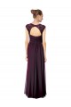 Sleeveless Grape Keyhole Back A-Line Sweetheart Formal Dress / Bridesmaid Dress Lincoln