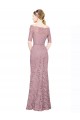 Short Sleeves Mermaid Off the Shoulder Prom Dress / Bridesmaid Dress Lincoln