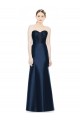 Sleeveless Dark Navy Mermaid Sweetheart Evening Dress / Bridesmaid Dress Lincoln