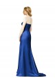 Sleeveless Dark Navy A-Line Sweetheart Bridesmaid Dress Lincoln