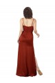 Sleeveless Red Low Back A-Line Spaghetti Straps Formal Evening Gown / Prom Dress / Bridesmaid Dress Lincoln