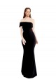 Sleeveless Black Keyhole Back Mermaid One Shoulder Formal Evening Gown / Prom Dress / Bridesmaid Dress Lincoln