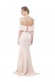 Sleeveless Nude Mermaid Off the Shoulder Formal Evening Gown / Prom Dress / Bridesmaid Dress Lincoln