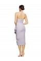Sleeveless Arctic Lilac Low Back Sheath Strapless High Low Evening Gown / Prom Dress / Bridesmaid Dress Lincoln