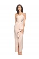 Sleeveless Nude Low Back Sheath Strapless Semi Formal Evening Dress / Prom Dress / Bridesmaid Dress Lincoln
