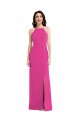 Sleeveless Fuchsia Open Back Trumpet Halter Neck Formal Evening Gown / Prom Dress / Bridesmaid Dress Lincoln