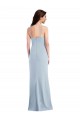Sleeveless Light Sky Blue Trumpet Spaghetti Straps Formal Evening Gown / Prom Dress / Bridesmaid Dress Lincoln