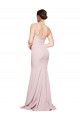 Sleeveless Mauve Low Back Sheath Strapless Formal Evening Gown / Prom Dress / Bridesmaid Dress Lincoln
