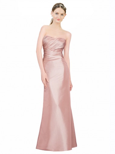 Sleeveless Low Back A-Line Sweetheart Formal Evening Gown / Prom Dress / Bridesmaid Dress Lincoln