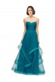 Sleeveless Turquoise A-Line Sweetheart Bridesmaid Dress Lincoln