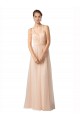 Sleeveless Nude A-Line Sweetheart Bridesmaid Dress / Evening Dress Lincoln