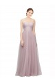 Sleeveless Light Lilac A-Line Sweetheart Bridesmaid Dress / Evening Dress Lincoln