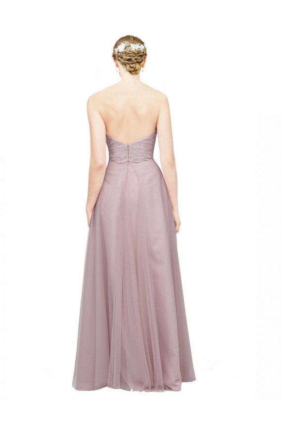 Sleeveless Light Lilac A-Line Sweetheart Bridesmaid Dress / Evening Dress Lincoln