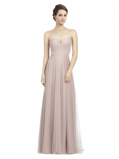 Sleeveless Vintage Rose A-Line Sweetheart Formal Dress / Bridesmaid Dress Lincoln