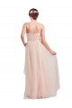 Sleeveless Pink A-Line Sweetheart Bridesmaid Dress / Evening Dress Lincoln